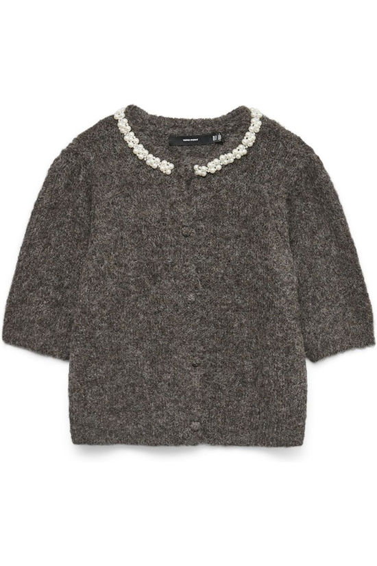 Vero Moda Cardigan Ocean Jewellery Chocolate Torte Detail:Melange As Sample
