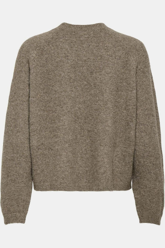Only Cardigan Piemonte Walnut