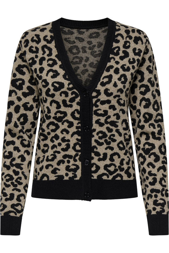 Only Cardigan Leo Black Pattern:W. Trennch Coat Melange