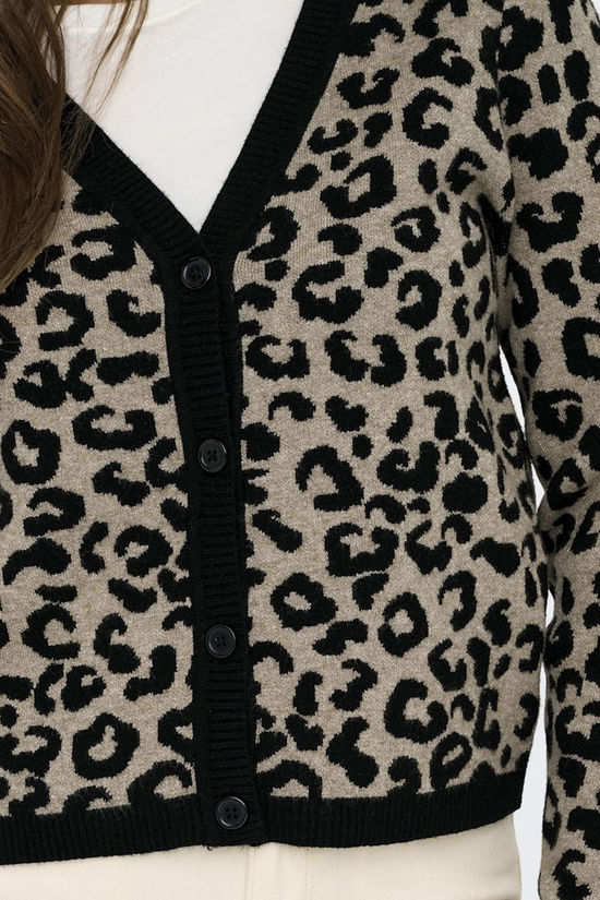 Only Cardigan Leo Black Pattern:W. Trennch Coat Melange