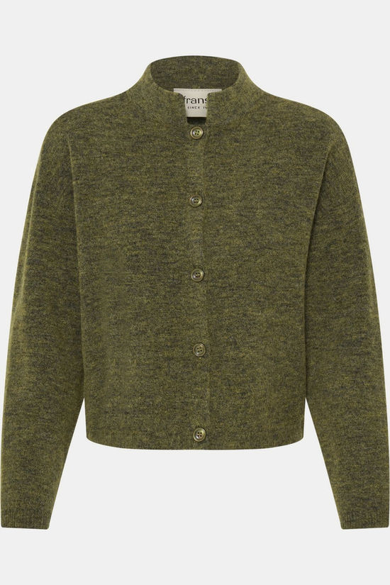 Fransa Cardi Sanny Fir Green Melange