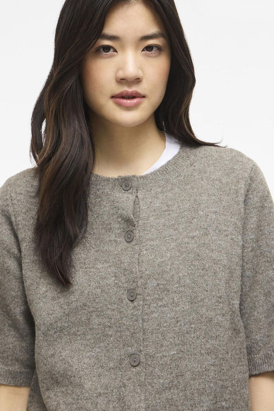 Vila Cardigan Liga Falcon Detail:Melange