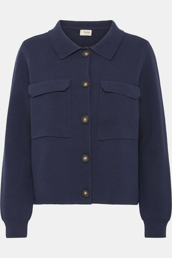 Fransa Cardi Ita Navy Blazer