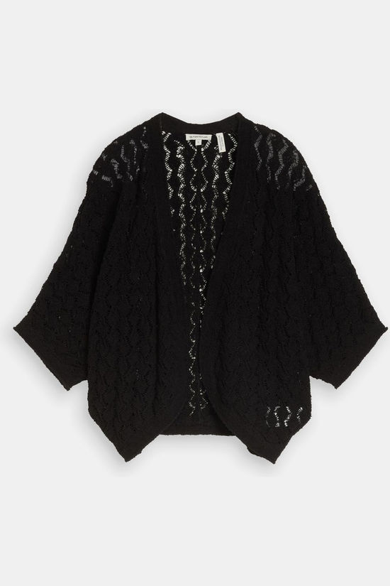 Tom Tailor Cardigan Structured Bolero Deep Black