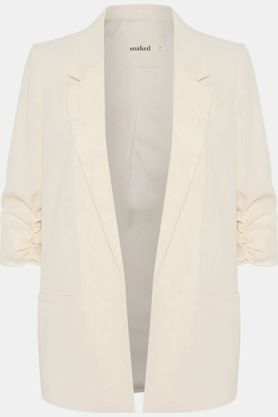 Soaked in Luxury Blazer Sl Shirleyblazer Whisper White