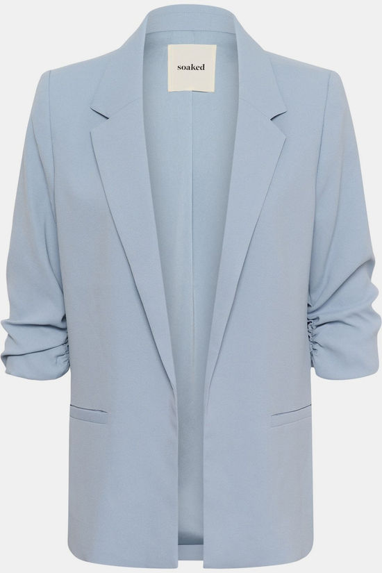 Soaked in Luxury Blazer Sl Shirleyblazer Ashley Blue