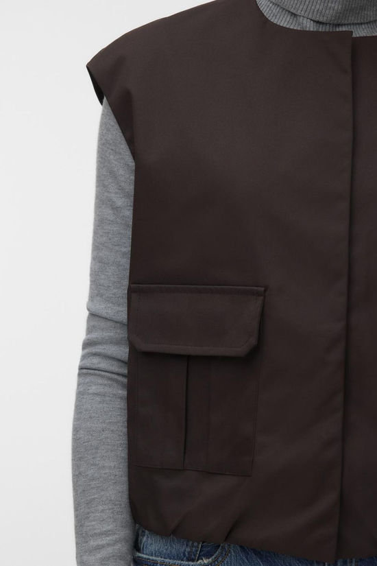 Vero Moda Blazer Vigga Oversized Waistcoat Chocolate Torte