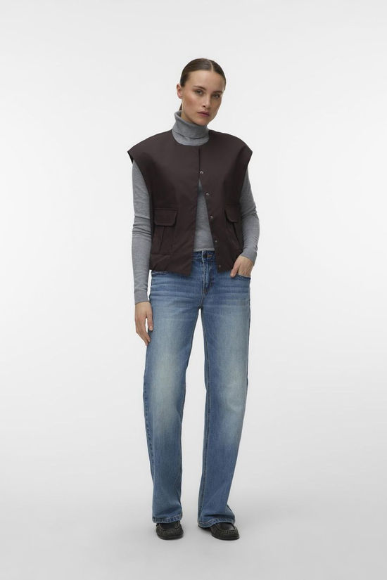 Vero Moda Blazer Vigga Oversized Waistcoat Chocolate Torte