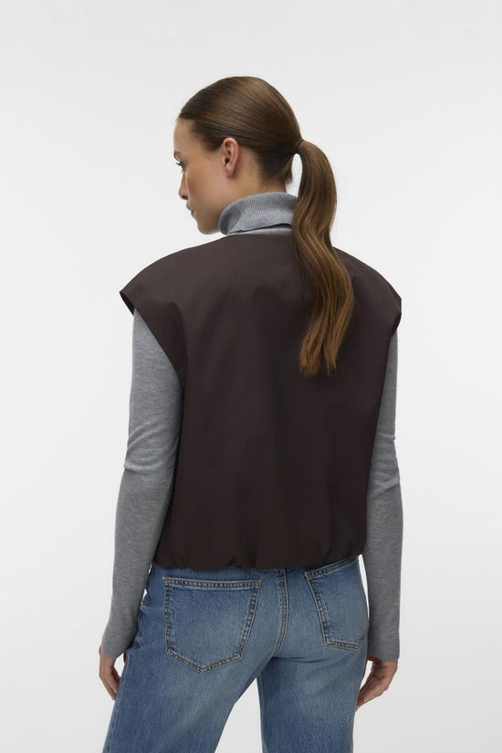 Vero Moda Blazer Vigga Oversized Waistcoat Chocolate Torte
