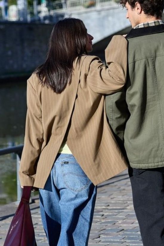 CKS Femmes Blazer Cruise Green Medium