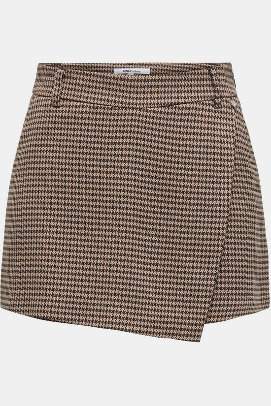 Only Short Lettie Decadent Chocolate Checks:Nomad & Toasted Coconut