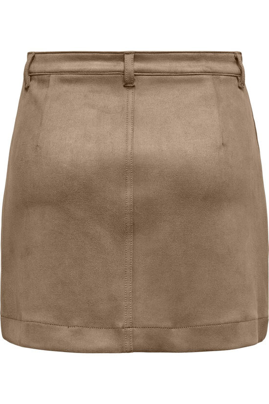 Only Rok Amazing-Stina Faux Suede Cocoa Créme
