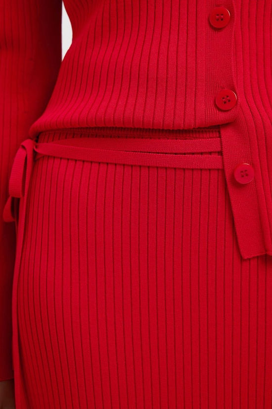 Selected Rok Carly Mw Ankle Equestrian Red