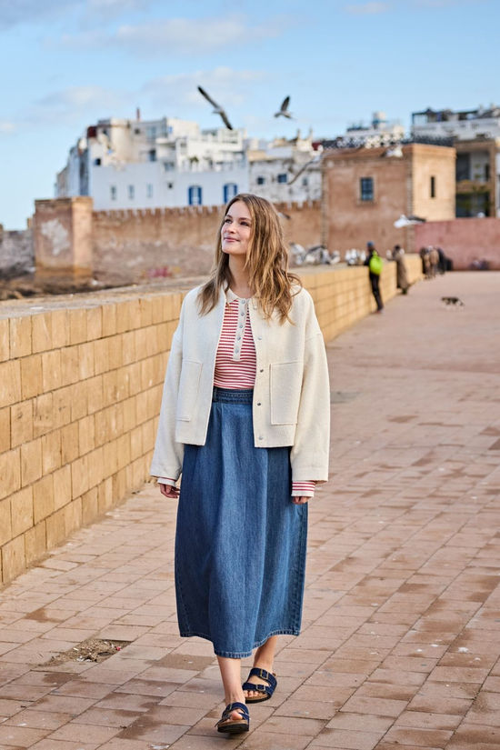 WithBlack Rok Penelope Denim Maxi Indigo Dawn