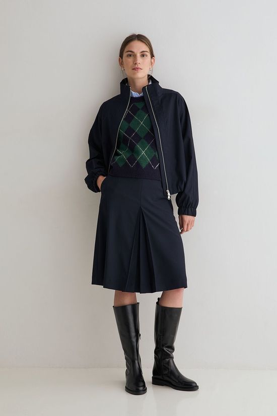 Yerse Jupe Berry45 Navy