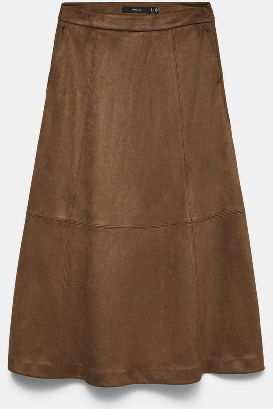 Vero Moda Jupe Jose Olive Ankle Cocoa Brown