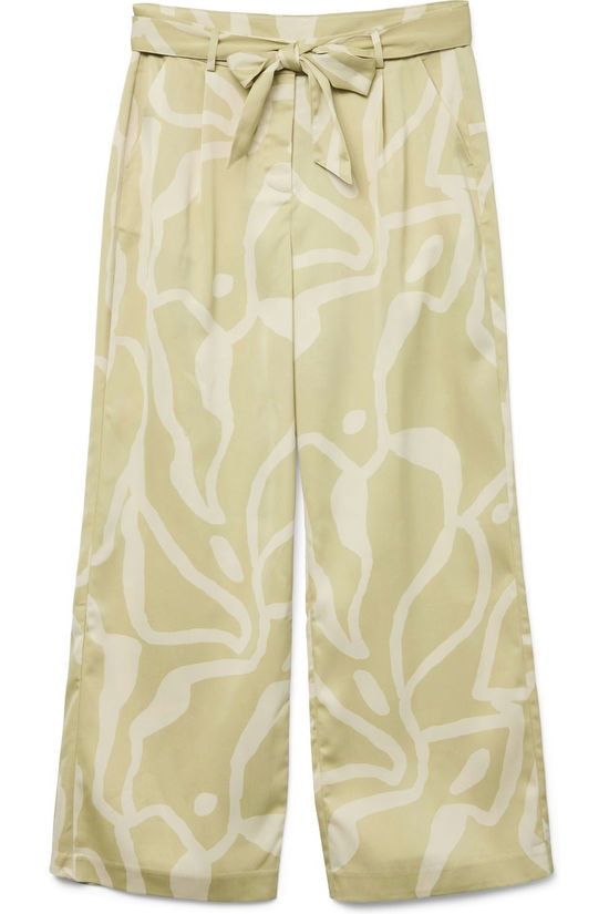 AWARE Broek Paige Light Green/Ecru
