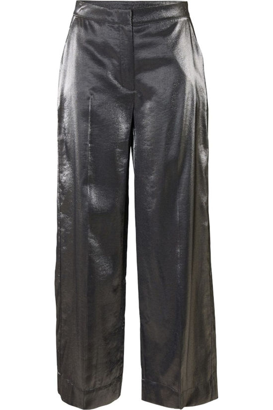 Selected Broek Margot Mw Wide Black