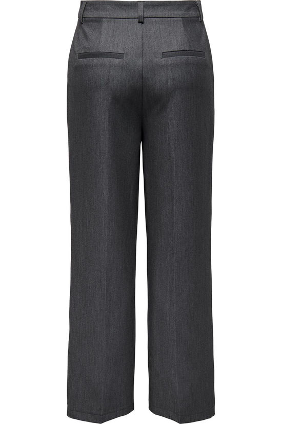 Only Pantalon Hattie-Lana W Mel Dark Grey Melange