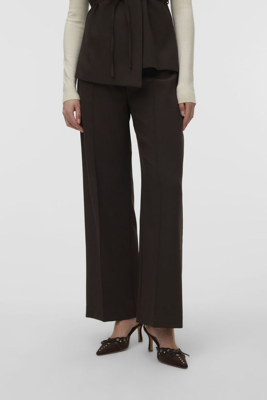 AWARE Pantalon Vannah Straight Chocolate Torte