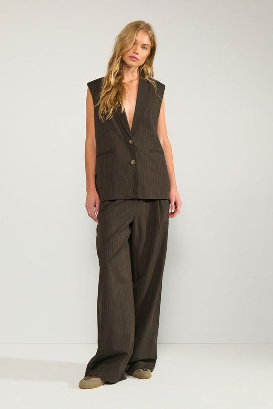 Numph Broek Sonya Black Coffee