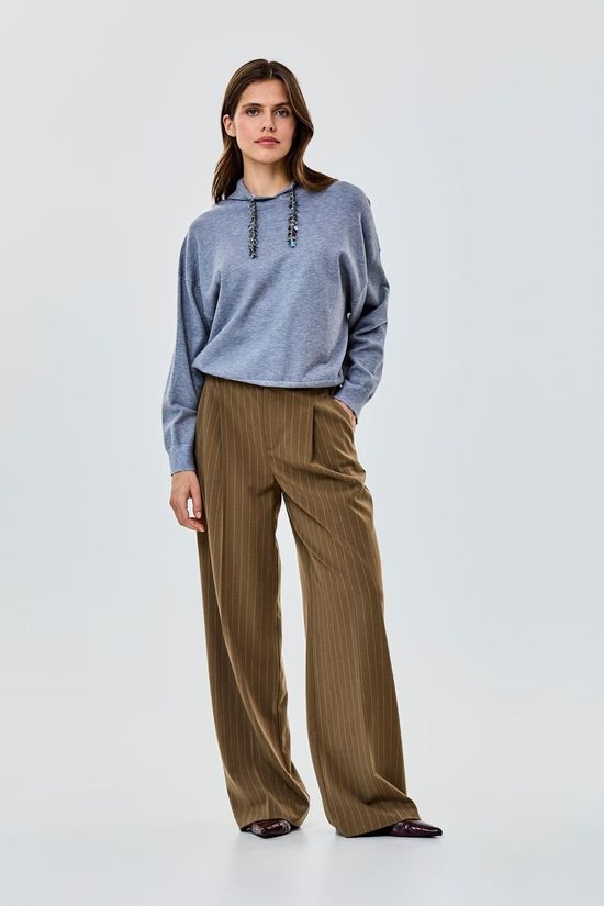 CKS Femmes Pantalon Theo Green Medium