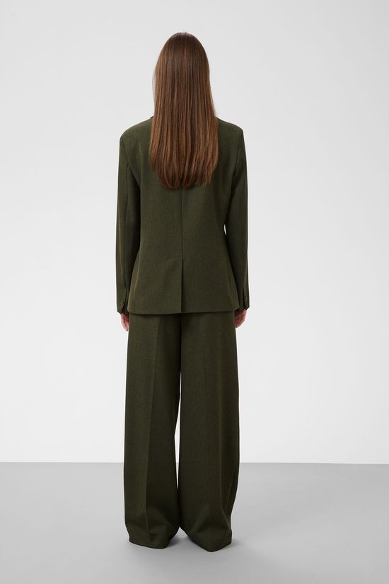 Soaked in Luxury Broek Lilu Corinne Wide Rosin Melange