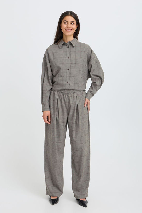 Fransa Broek Kalina Driftwood W. Hot Fudge