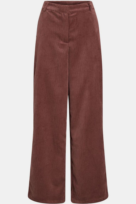 Vila Pantalon Floya Pocket Detail Sable
