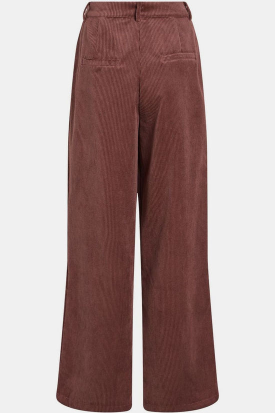 Vila Pantalon Floya Pocket Detail Sable