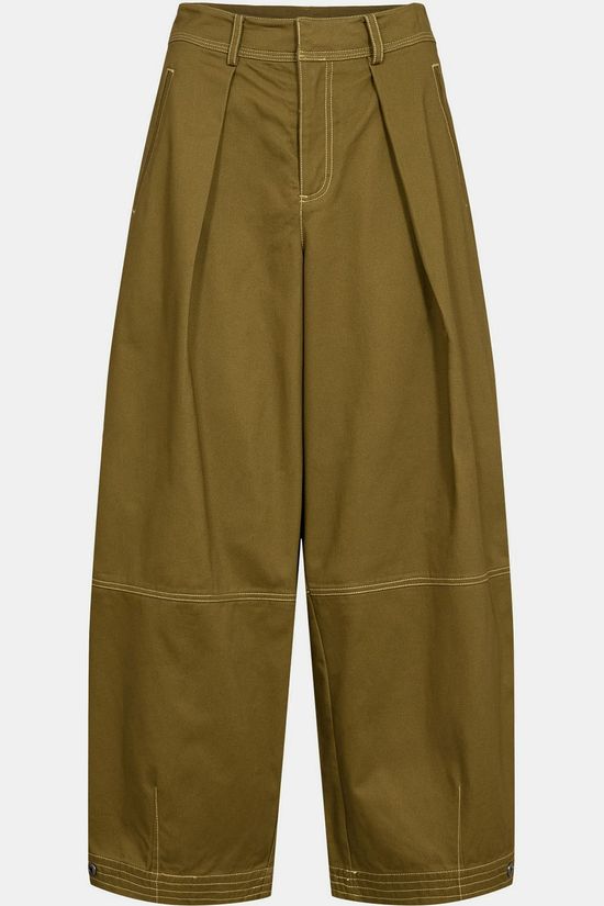 Numph Broek Katti Barrel Fir Green