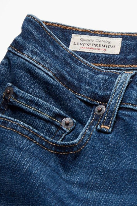 Levi's Jeans 725 High Rise Bootcut Blue Wave Dark