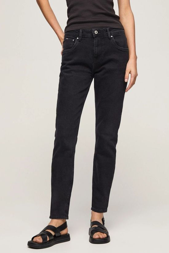 Pepe Jeans Jeans Violet Mom Black Stone Wash