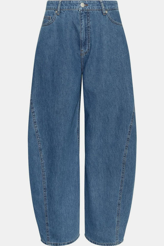 MSCH Copenhagen Jeans Kobane Lis Barrel Mid Blue Wash