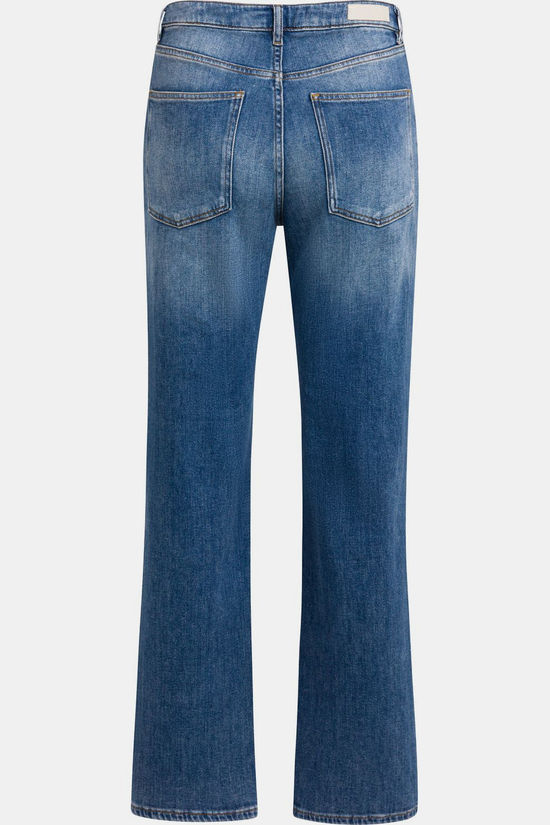 Yaya Jeans Straight Slim Denim - L32 Dark Blue Denim