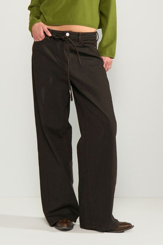 Numph Jeans Brooklyn Hr Wide Black Coffee