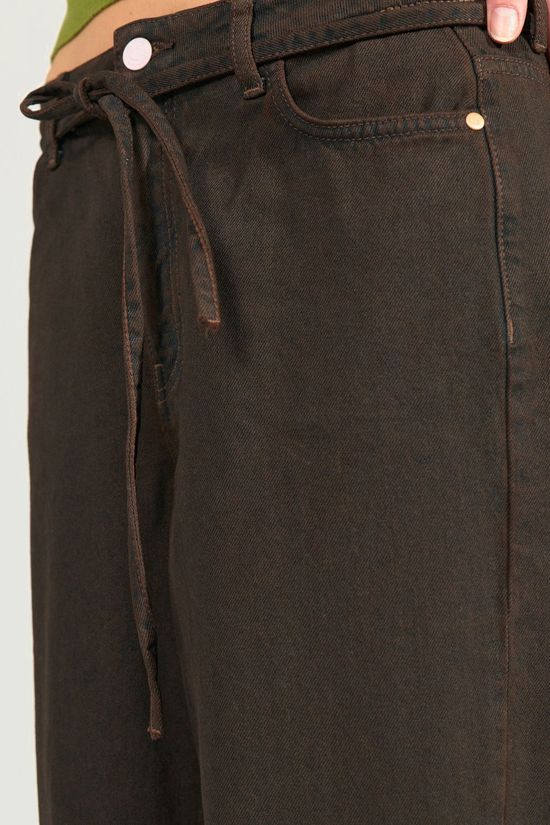 Numph Jeans Brooklyn Hr Wide Black Coffee