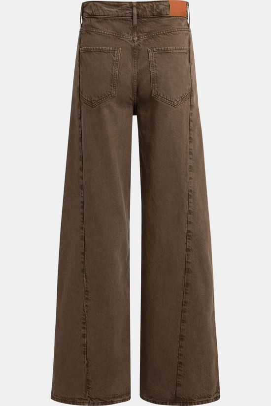 Yaya Jeans High Waist Wide Leg Denim - L32 Cocoa Brown