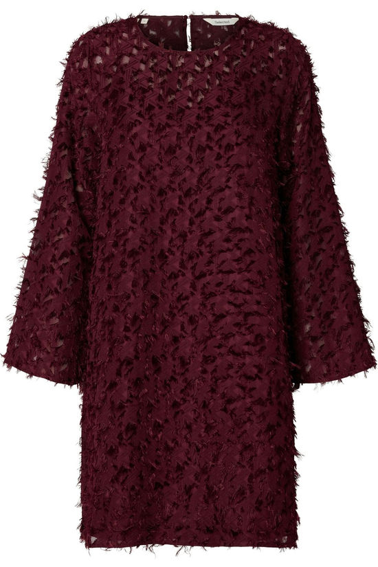 Selected Jurk Marion Relaxed Fig