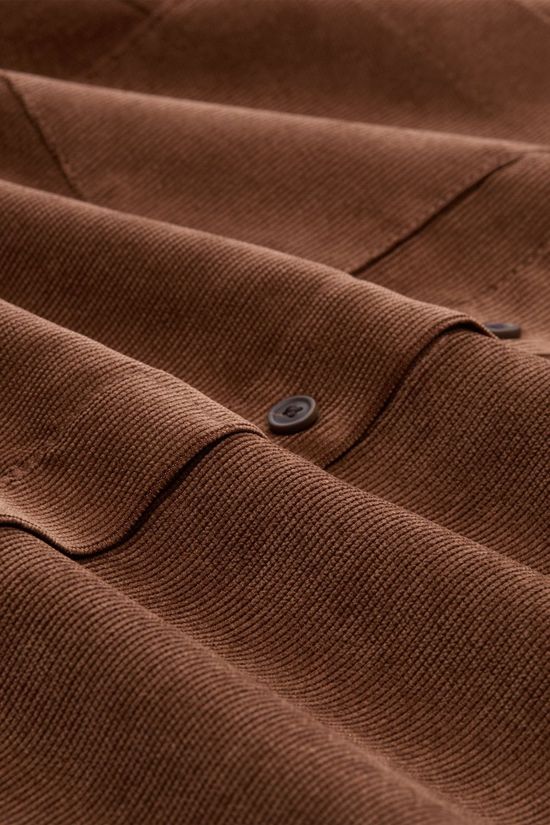 Tom Tailor Jurk Dress Corduroy Camel