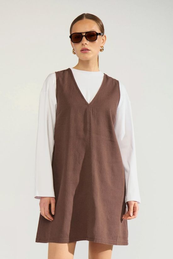 Numph Jurk Sasa Black Coffee