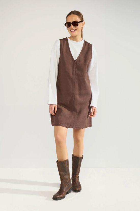 Numph Jurk Sasa Black Coffee