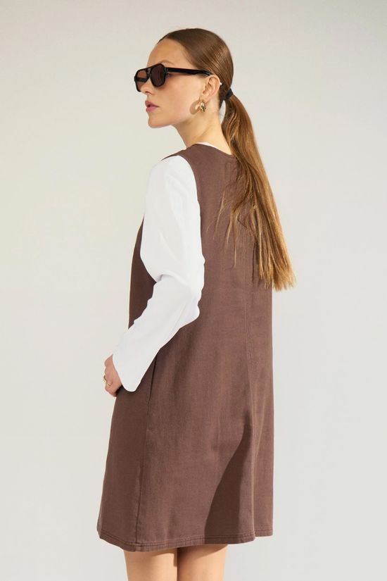 Numph Jurk Sasa Black Coffee