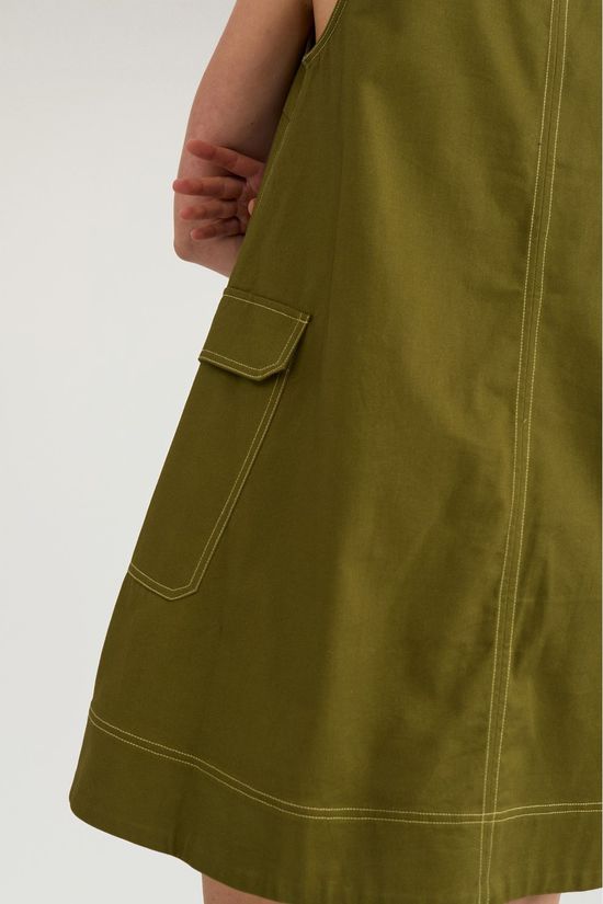 Numph Jurk Katti Fir Green