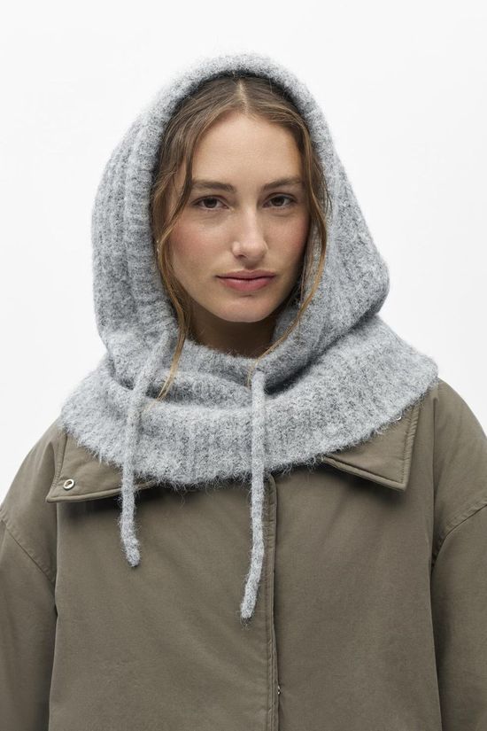 Object Bonnet Milu Balaclava Light Grey Melange