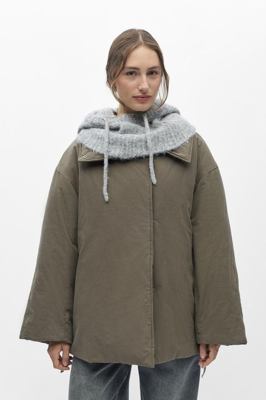Object Bonnet Milu Balaclava Light Grey Melange