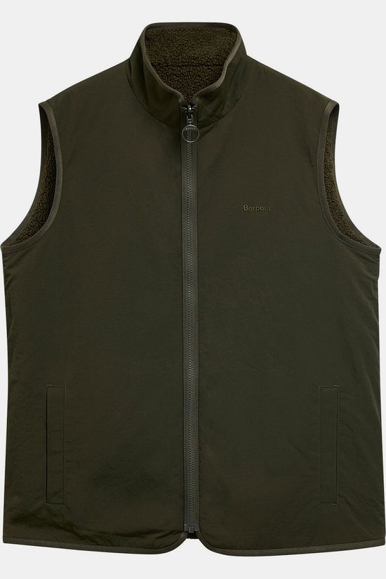Barbour Gilet Reversible Fleece Sage