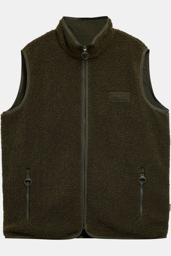 Barbour Gilet Reversible Fleece Sage