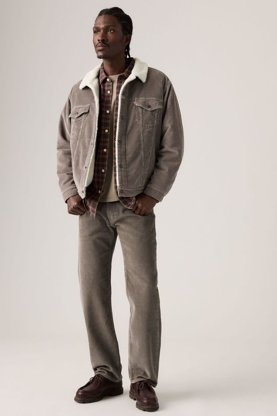 Levi's Veste Relaxed Fit Sherpa Trkr Smokey Taupe