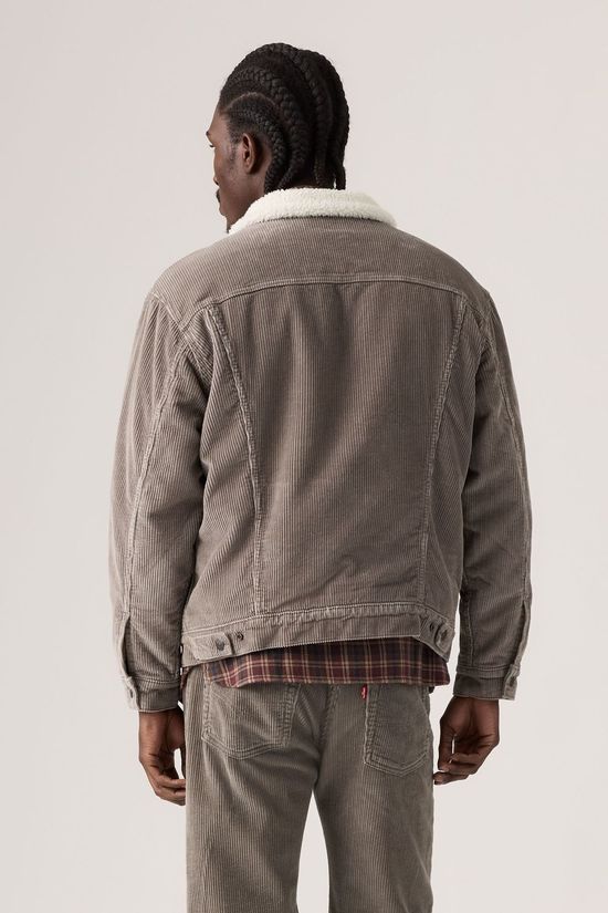 Levi's Veste Relaxed Fit Sherpa Trkr Smokey Taupe